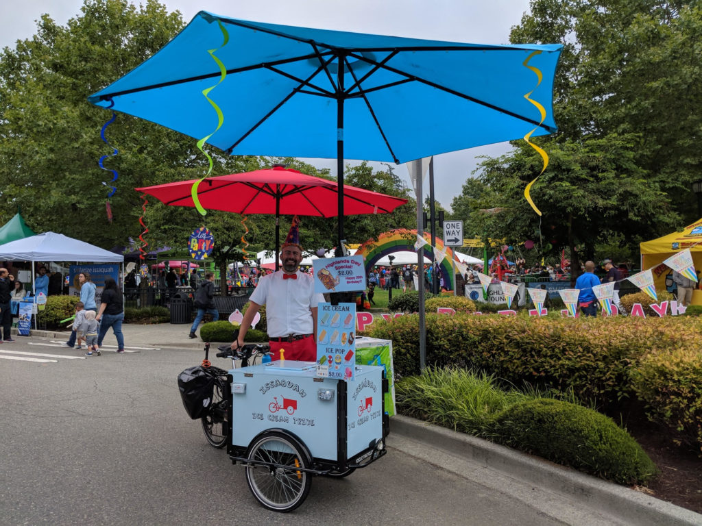 Got Ice Cream? Issaquah Ice Cream Trike Delivers Ice Cream and Smiles ...